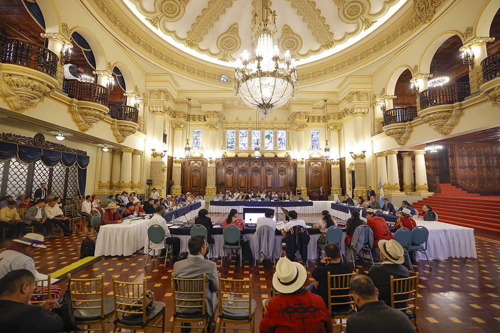 decimoséptima Asamblea Nacional de Diálogo con Autoridades Indígenas Ancestrales