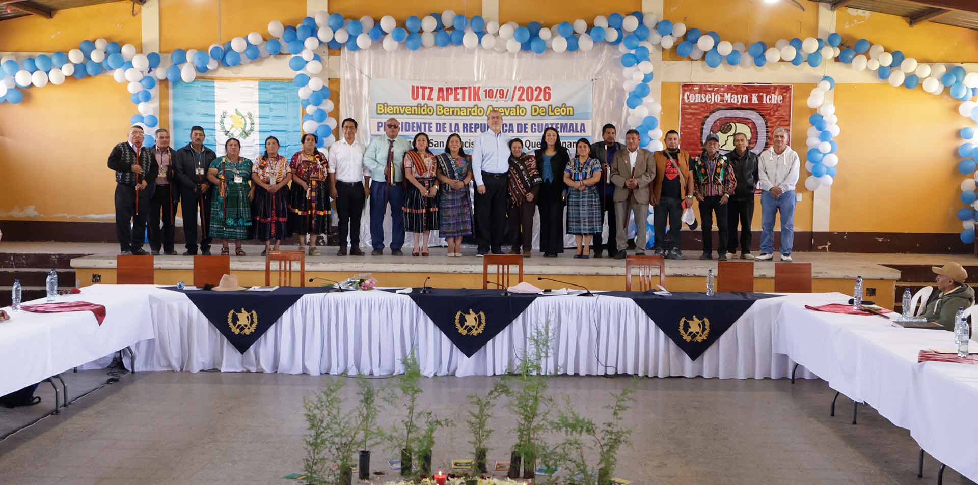 Agenda de trabajo compartido entre el Gobierno de la República de Guatemala y las Autoridades del Consejo Maya K’iche’ de Quetzaltenango